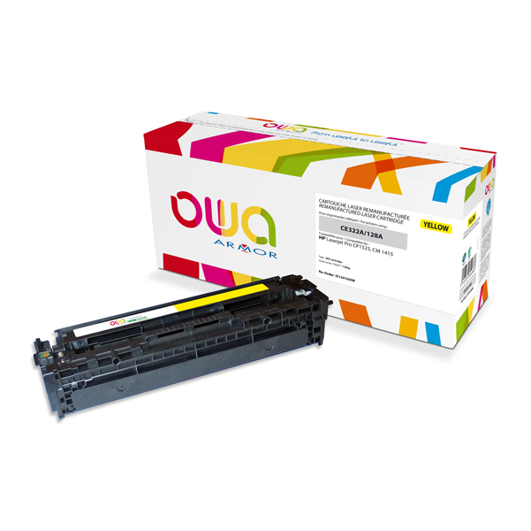 Armor - Toner per Hp - Giallo - CE323A - 1.300 pag