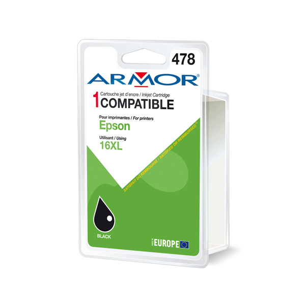 Armor - Cartuccia per Epson - Nero - T163140 (XL) - 15 ml