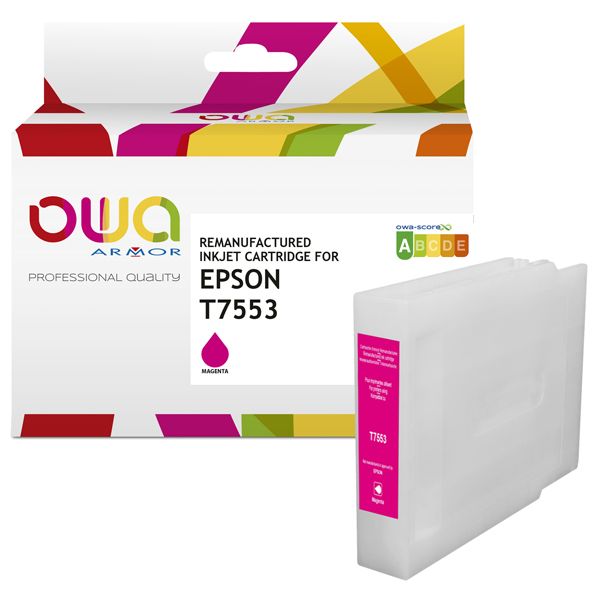 Armor Cartuccia Compatibile Magenta per Epson T7553