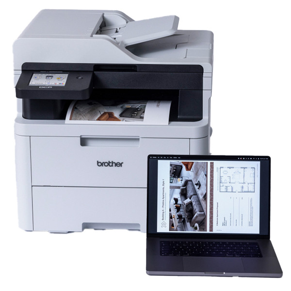 Brother - Multifunzione - Led a colori - DCPL3560CDW