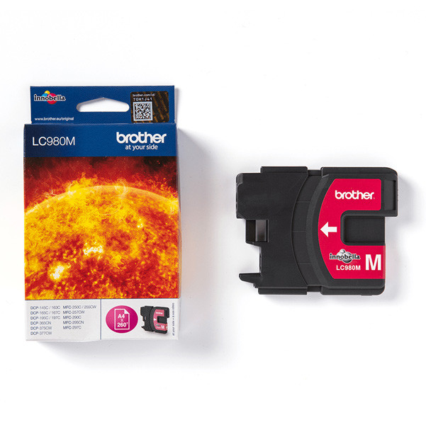 Brother - Cartuccia - Magenta - LC980M - 260 pag
