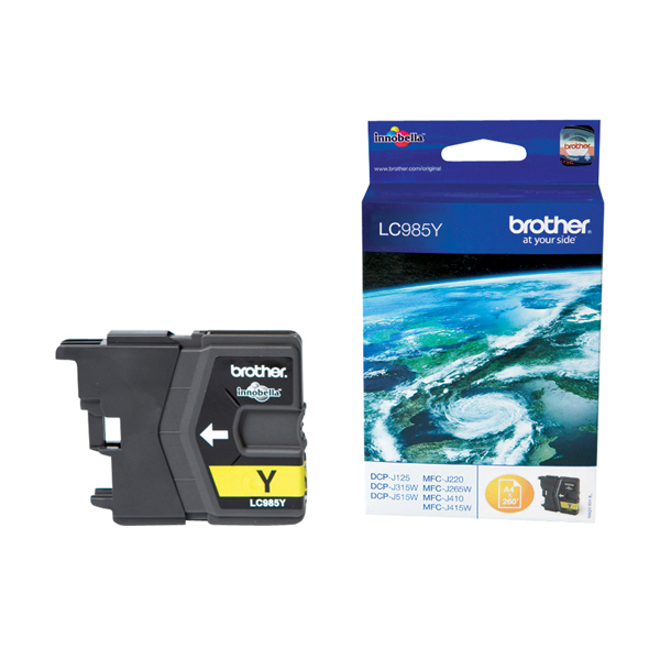 Brother - Cartuccia - Giallo - LC985Y - 265 pag