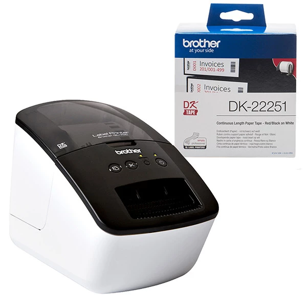 Bundle Brother - QL-700 - 1 nastro DK-22251
