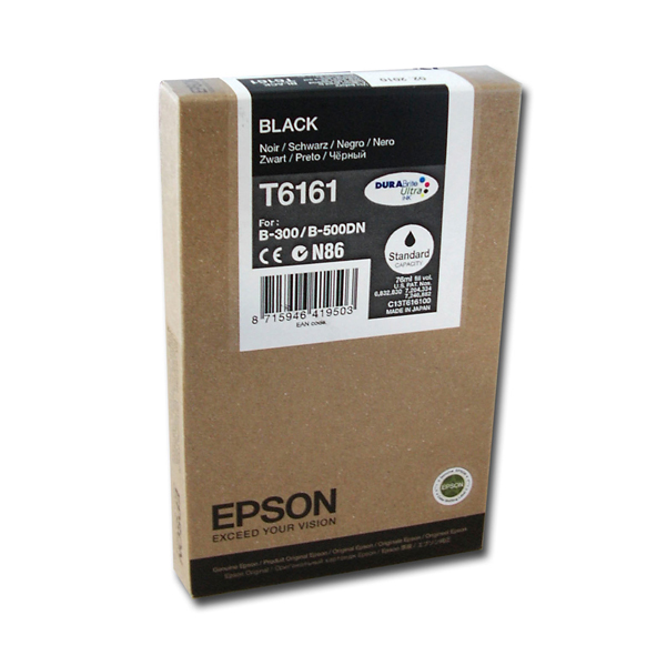 Epson - Tanica - Nero - T6161 - C13T616100 - 76ml