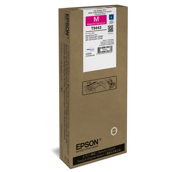 Epson - Cartuccia ink - Magenta - T9443 - C13T944340 - 19,9ml