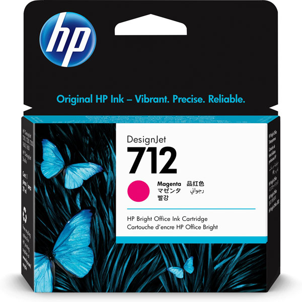 Hp - Cartuccia Ink - 712 - magenta - 3ED68A - 29 ml