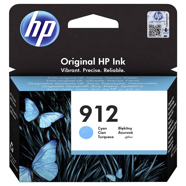 Hp - Cartuccia ink - 912 - Ciano - 3YL77AE - 315 pag