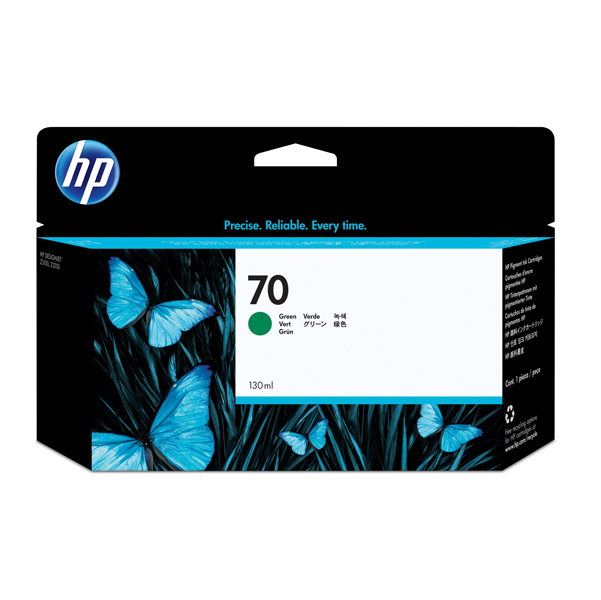 Hp - Cartuccia ink - 70 - Verde - C9457A - 130ml