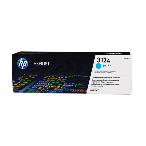 Hp - Toner - 312A - Ciano - CF381A - 2.700 pag