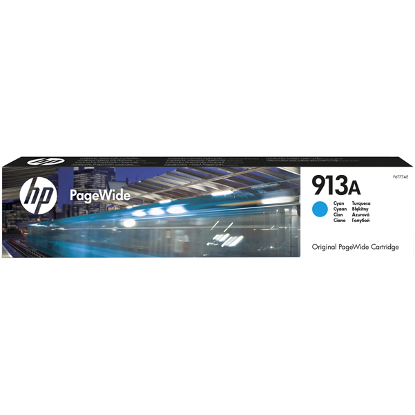 Hp - Cartuccia - 913A - Ciano - F6T77AE - 3.000 pag