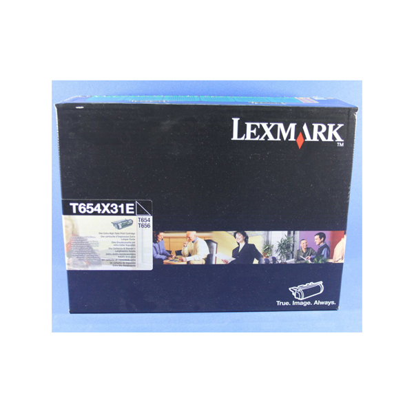 Lexmark - Toner - Nero - T654X31E - return program - 36.000 pag