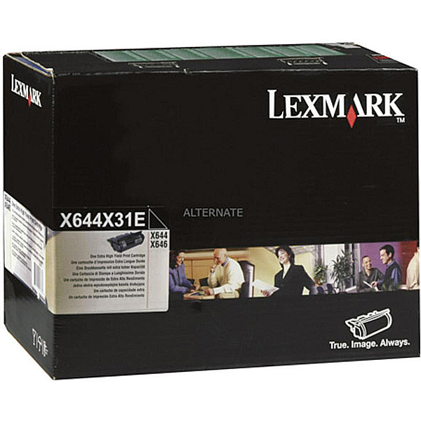 Lexmark - Toner - Nero - X644X31E - return program - 32.000 pag
