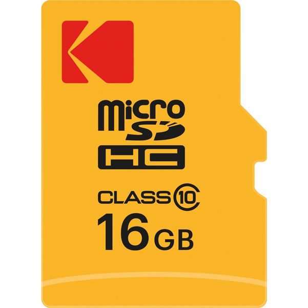 Kodak - Micro SDHC Class 10 Extra - EKMSDM16GHC10CK - 16GB