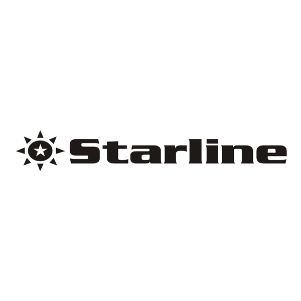 Starline - Nastro nylon Nero - per Oki ml 183/192/193/320/390