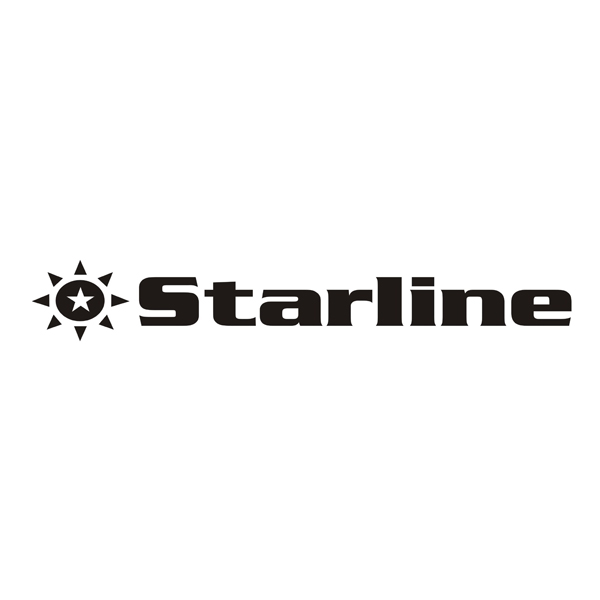 Starline - Nastro - nylon Nero - per Panasonic kxp170/3626