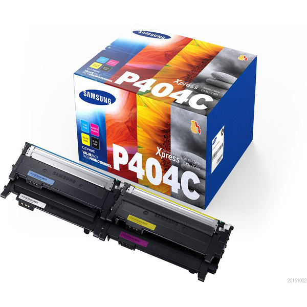 Hp/Sasmung - Conf. 4 Toner - C/M/Y/K - CLTP404C/ELS - SU365A - 1.000 pag cad