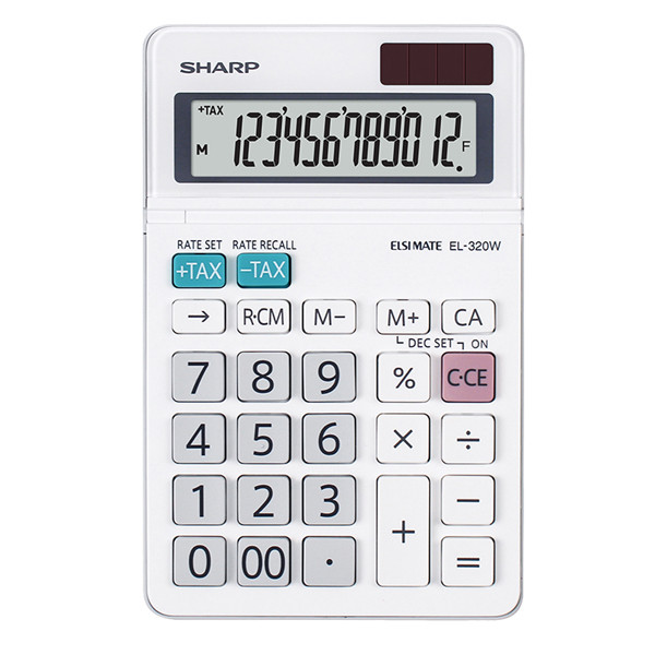 Sharp - Calcolatrice da tavolo - EL320WB