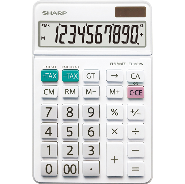 Sharp - calcolatrice - da tavolo, EL331WB