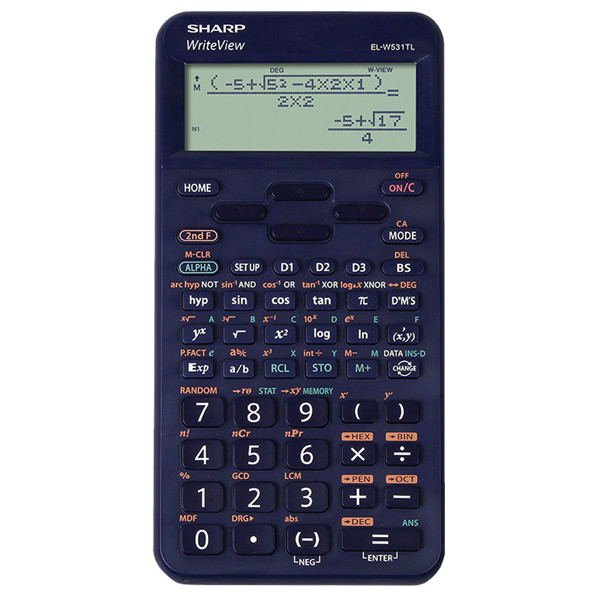 Sharp - Calcolatrice Scientifica EL-W531TL - Blu - ELW531TLBBL