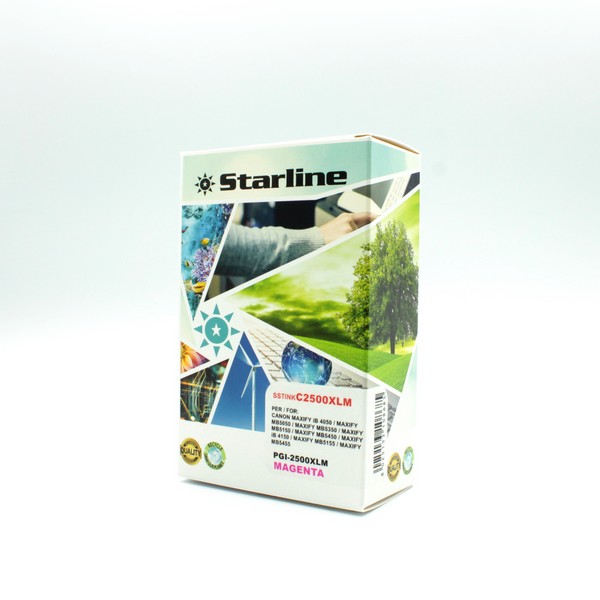 Starline - Cartuccia ink - per Canon - Magenta - PGI-2500XLM - 21 ml