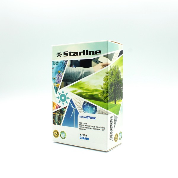 Starline - Cartuccia ink - per Epson - Ciano - T7892 - C13T789240 - 55ml