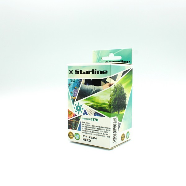 Starline - Cartuccia - ink Nero per print c/Hp 337 - C9364EE