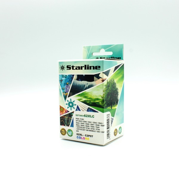 Starline - Cartuccia Ink - per Hp - C/M/Y - C2P04AE - 20 ml