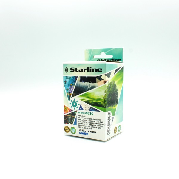 Starline - Cartuccia ink - per Hp - Ciano - CN054AN - 14ml