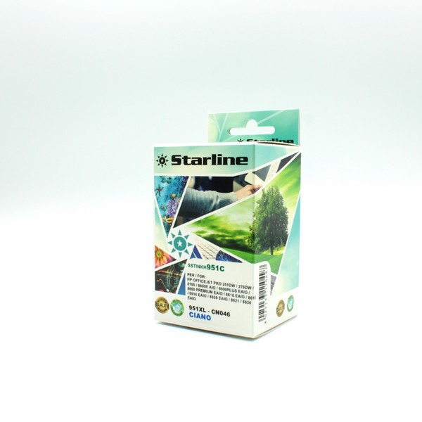 Starline - Cartuccia ink - per Hp - Ciano - CN046AN - 26ml