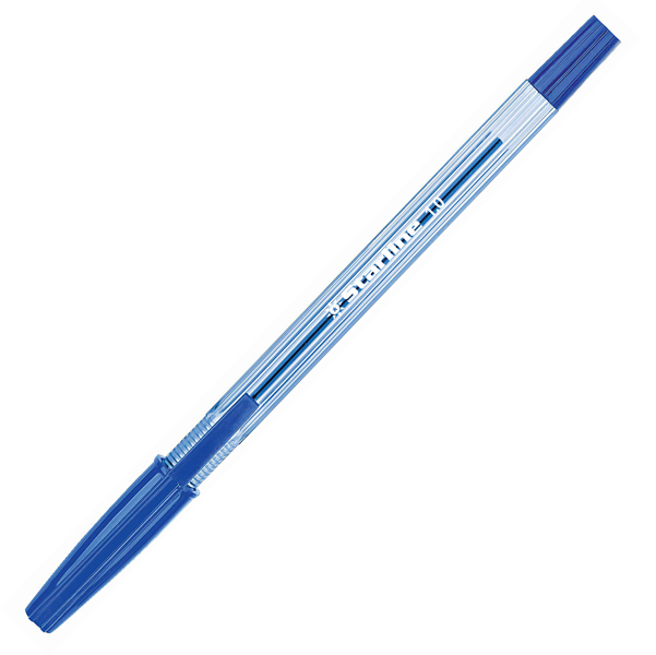 Penna a sfera con cappuccio - punta media 1,0mm - blu - Starline - conf. 50 pezzi