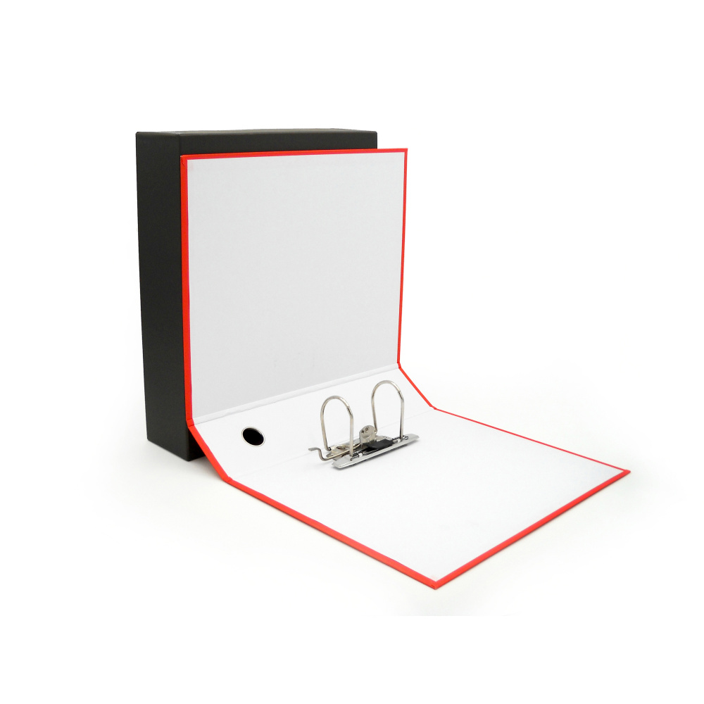 Registratore Starbox sfuso - dorso 8 cm - protocollo 23 x 33 cm - rosso - Starline