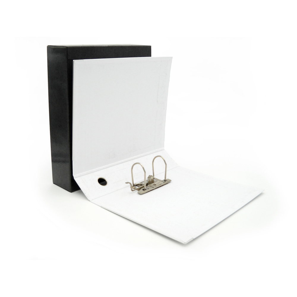 Registratore Kingbox - dorso 8 cm - protocollo 23x33 cm - bianco - Starline