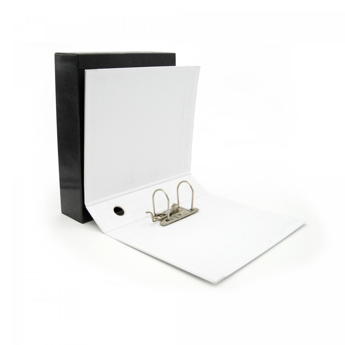Registratore Kingbox - dorso 8 cm - protocollo 23 x 33 cm - bianco - Starline