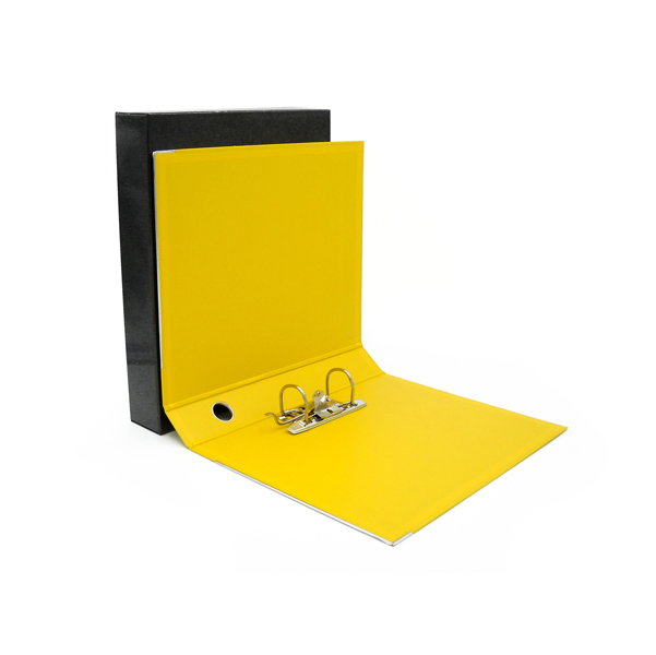 Registratore Kingbox - dorso 5 cm - protocollo 23x33 cm - giallo - Starline