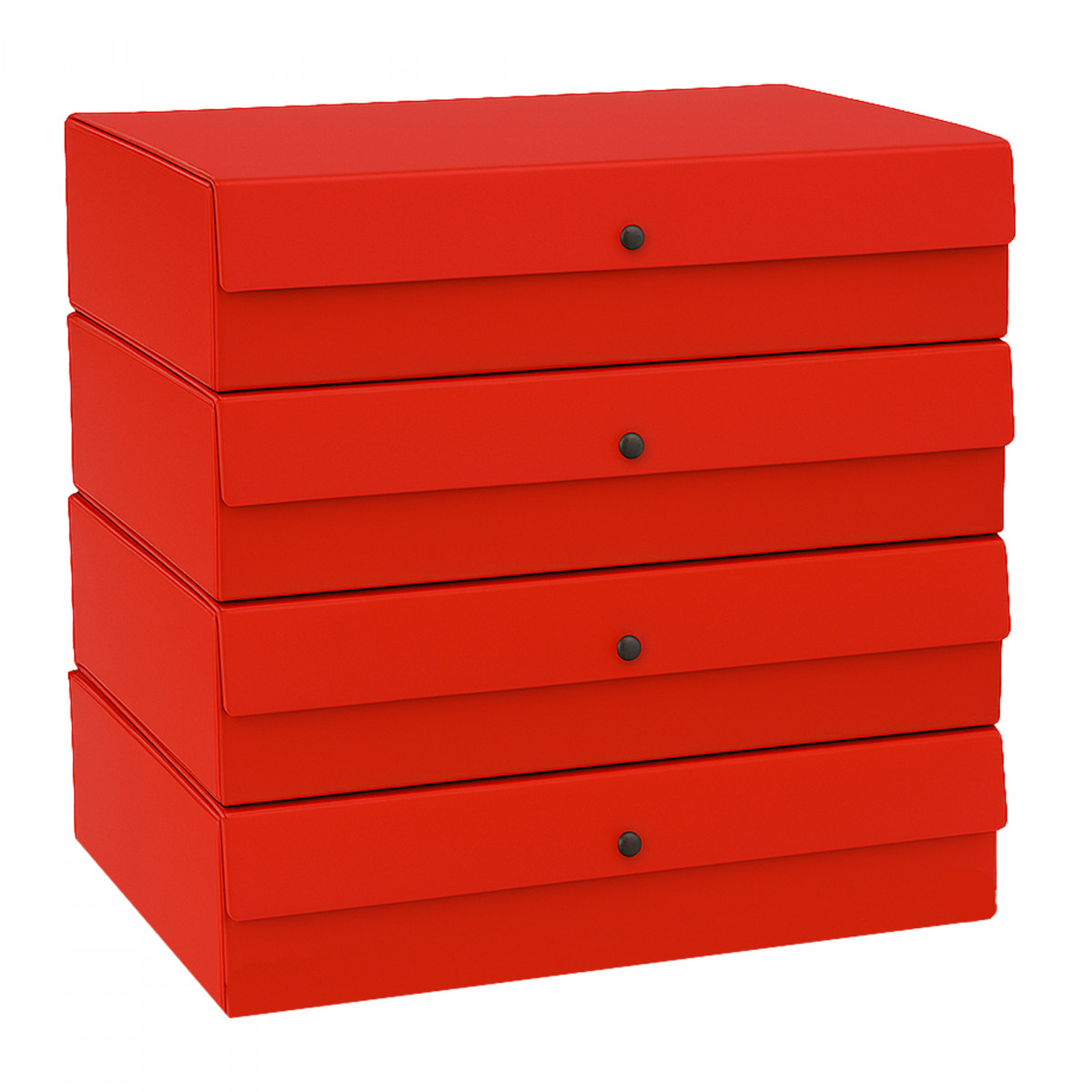 Scatola progetto - dorso 12 cm - rosso - Starline