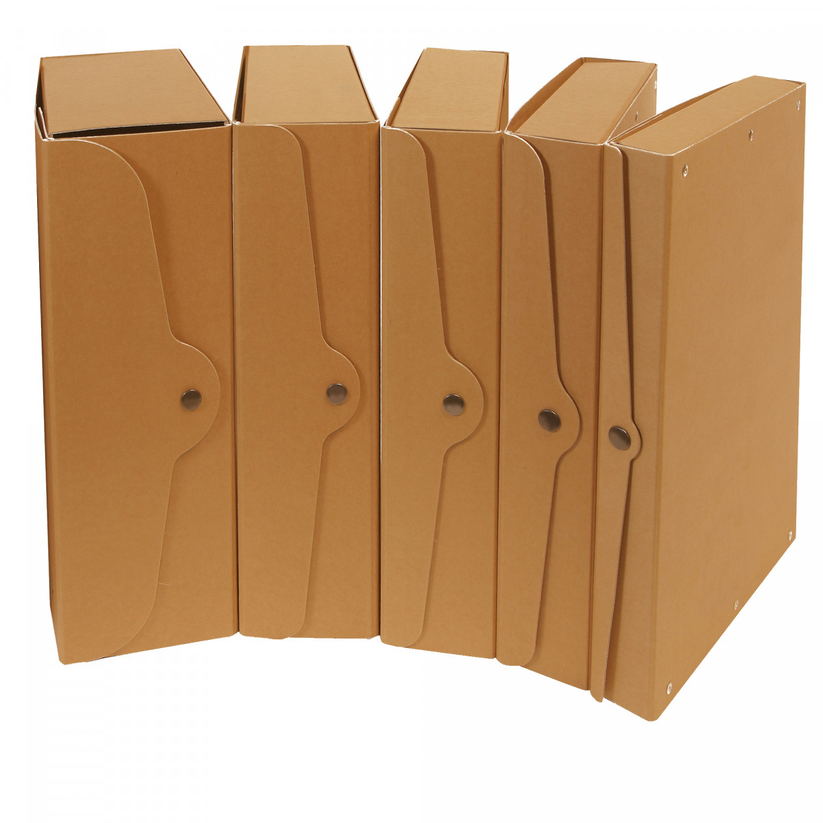 Scatola progetto - dorso 10 cm - 25 x 35 cm - cartone FSC - avana - Starline