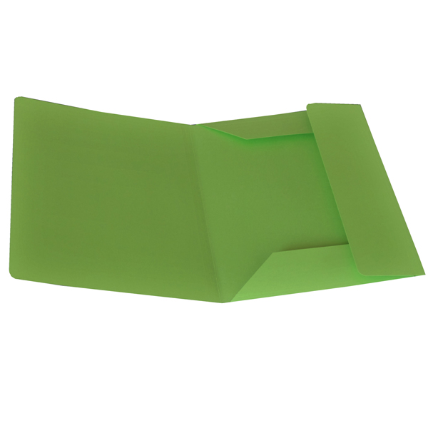 Cartellina 3 lembi - 200 gr - cartoncino bristol - verde nilo - Starline - conf. 25 pezzi