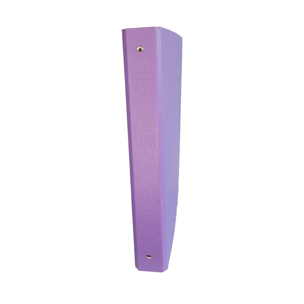 Raccoglitore King - 22 x 30 cm - 4 anelli tondi 30 mm - dorso 4 cm - rivestimento in PP - viola - Starline