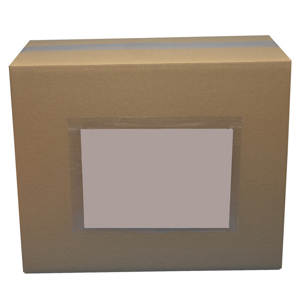 Busta adesiva portadocumenti - senza stampa - C4 (32 x 25 cm) - carta - trasparente - Eco - Starline - conf. 250 pezzi