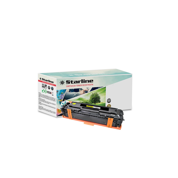 Starline - Toner Ricostruito - per Hp - Giallo - CE322A - 1.300 pag