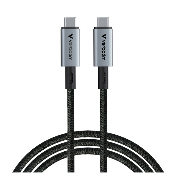 Verbatim - Cavo USB-C a USB-C_240W_40Gbps - 31847 - 120cm
