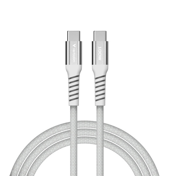 Verbatim - Cavo USB-C to USB-C 100W - Grigio - 31854 - 120cm