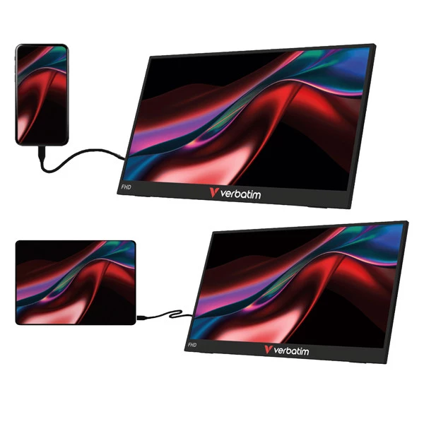 Monitor portatile - 14"- FHD Touchscreen LIGHT - Verbatim