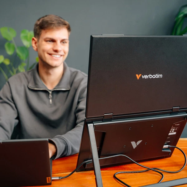 Monitor - portatile - 15.6"- dual LIGHT - Verbatim