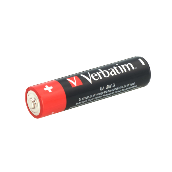 Verbatim - Blister 10 Pile alkaline ministilo AAA - 49874