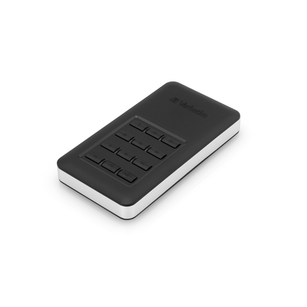 Verbatim - Memoria SSD portatile Store 'N'Go Usb 3.1 - con tastierino numerico - 53402 - 256GB