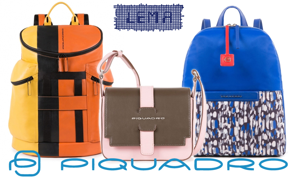 Lema collezione Primavera Estate 2018 Piquadro Borse Uomo Donna