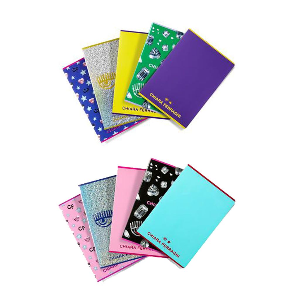 Maxi Quaderni A4 Quadretti 5mm Chiara Ferragni Scuola 2023