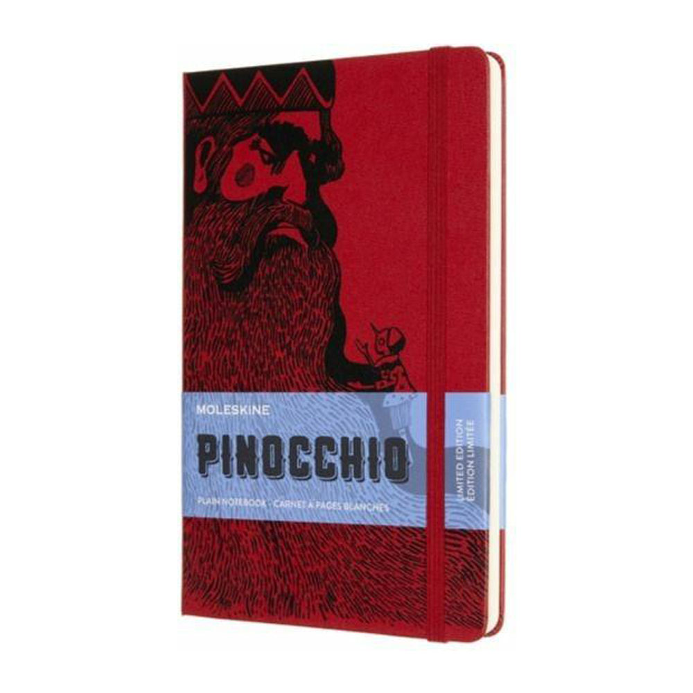 Moleskine Taccuino Pagine Bianche Pinocchio Mangiafuoco Ed. Limitata | Lema Regalo