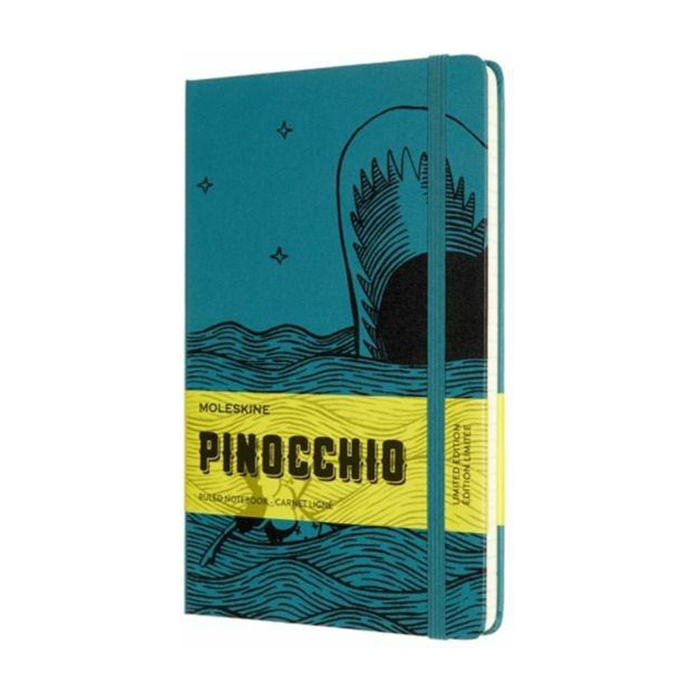 Moleskine Taccuino a Righe Pinocchio Pescecane Ed. Limitata | Lema Regalo